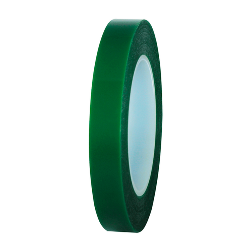 High Temperature Polyester Masking Tape 33m [Colour:Green] [Width:12mm]