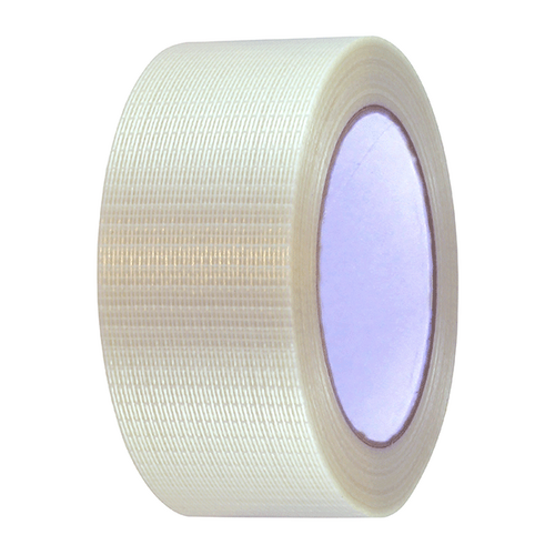 Filament tape cross weave 45m [Colour:Clear] [Width:24mm]