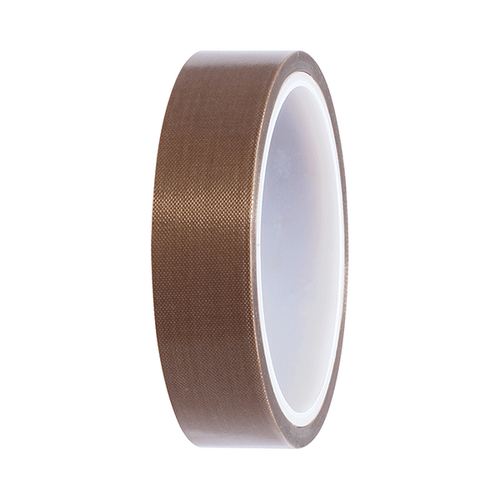 Heat Resistant Glass Cloth Teflon Tape 10m [Colour:Brown] [Width:18mm]